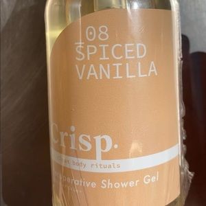 Crisp spiced vanilla shower gel